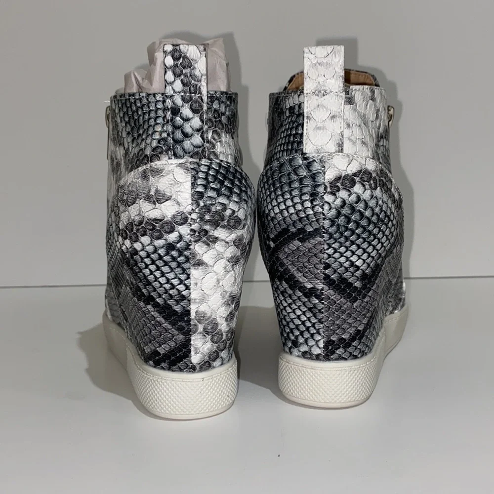 High-Top Wedge Sneakers.